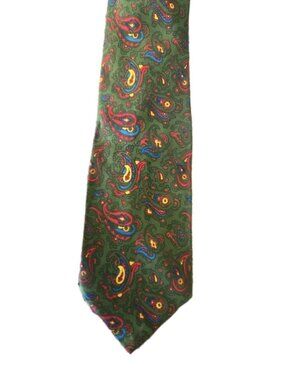 Michelsons Of London 100% Silk Made In England Expressly For Mills Touche 57"